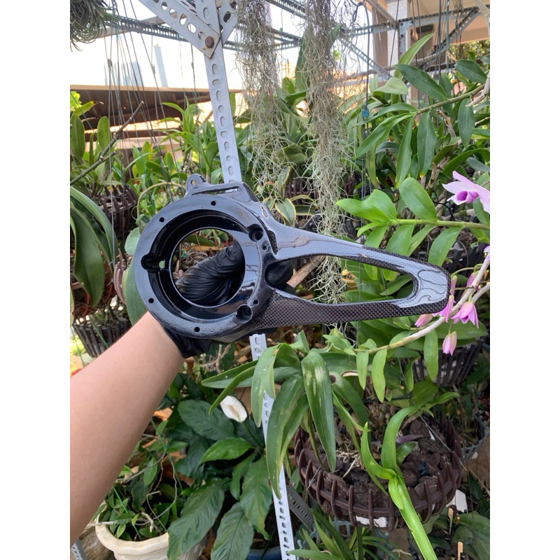 Ốp Nồi Achi Lead 4 Val Ốp Carbon Fiber Xéo