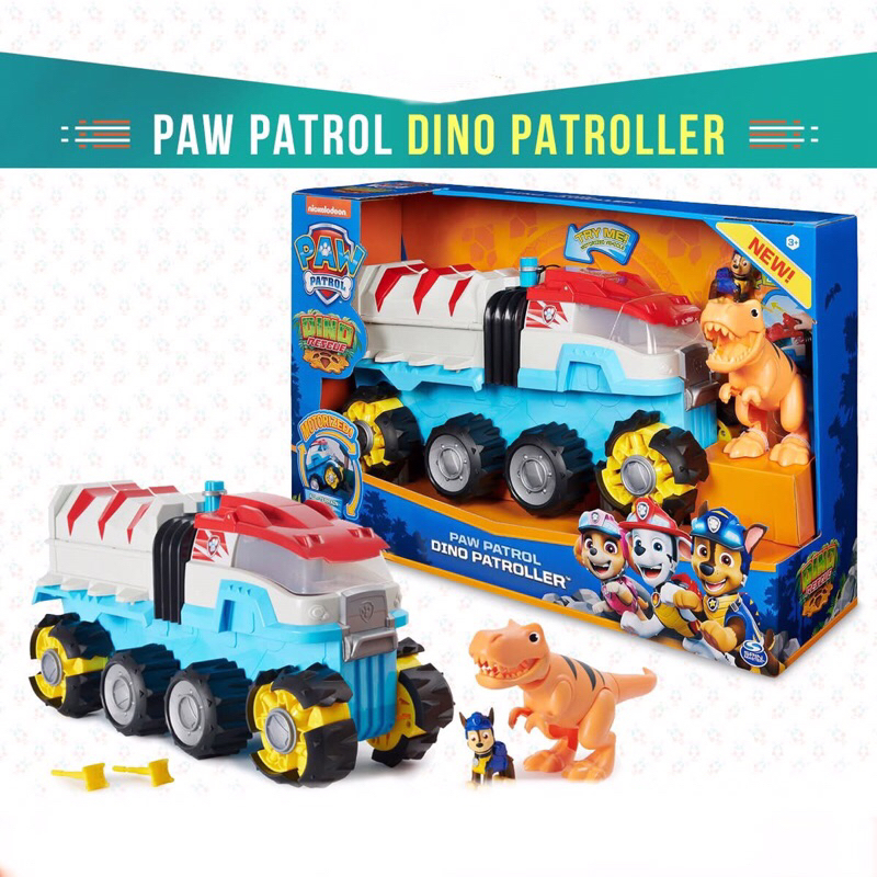 Xe đồ chơi Paw Patrol Rescue Dino Patroller.