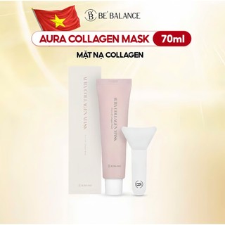  Mặt nạ dưỡng trắng căng bóng Aura Collagen Mask - Bebalance  70g  