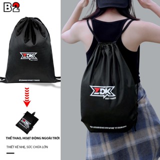  Balo Túi dây rút thể thao ZDK B2 chống thấm nước 2 ngăn đựng giày quần áo đồ dùng vật dụng bóng đá tập gym yoga du lịch 
