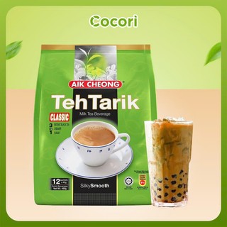  Trà Sữa Gói Teh Tarik Aik Cheong Trà Sữa Malaysia Vị Truyền Thống Tự Pha 12 Gói x 38 Gam COCORI 