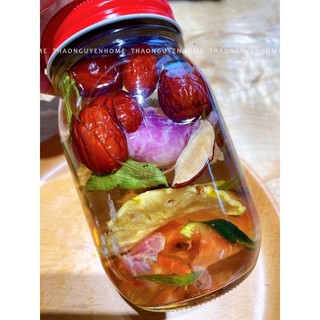 Trà hoa quả detox (lựa quả ngọt và thơm mới sấy)