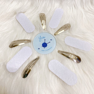 Phôi kẹp tóc giọt nước làm handmade, kẹp tóc trơn