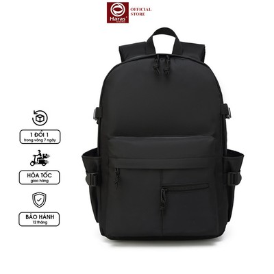 Balo Thời Trang Thể Thao Basic Đựng Laptop Trượt Nước Cao Cấp HARAS HR370
