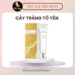 Cấy trắng Yến Kim Cương MẪU MỚI - Mặt nạ ủ trắng Jang Won Tuýt.