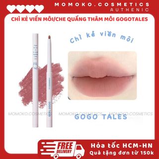   Trợ Giá  Bút chì kẻ viền môi Gogotale Tự Nhiên 3D Hack Môi GOGO TALES XIXI Lâu Trôi Chì môi kẻ môi hack dáng môi GT531 