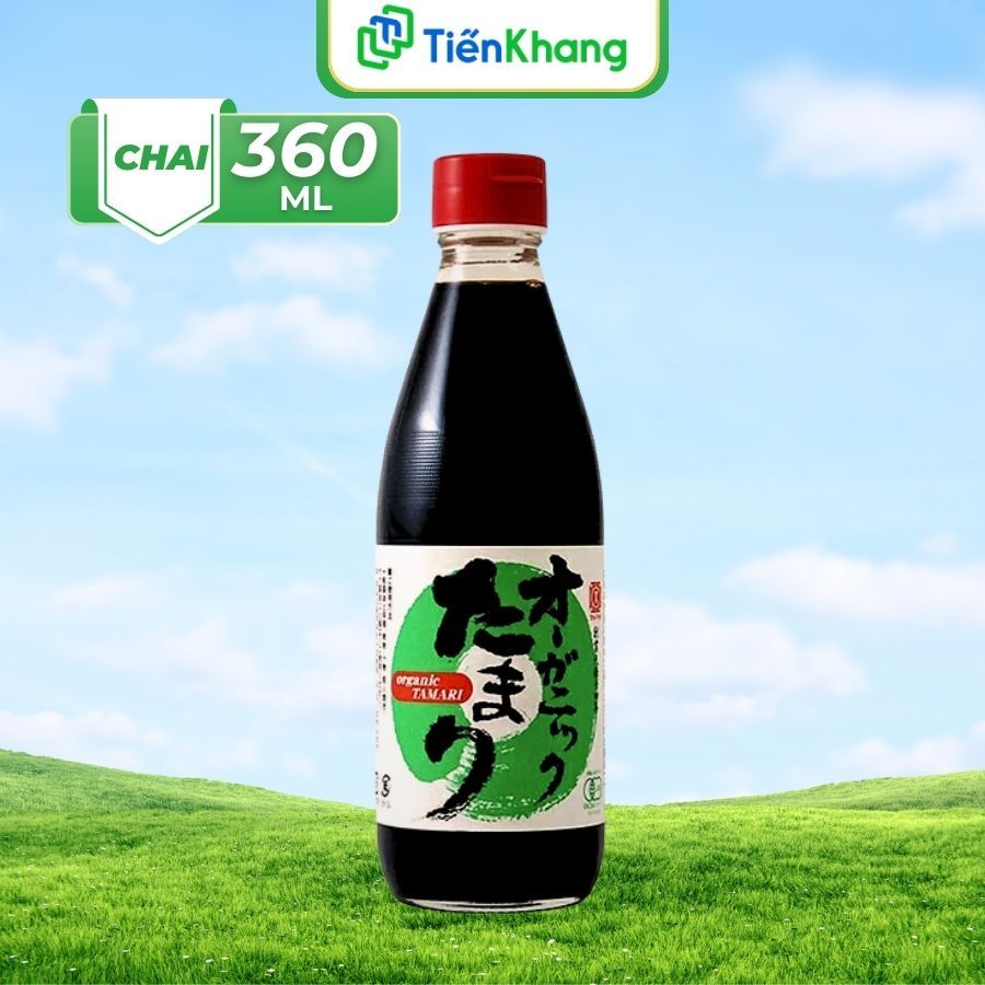 Nước Tương Tamari Hữu Cơ Lâu Năm - Nhập Khẩu Nhật Bản - Tương thực dưỡng cao cấp