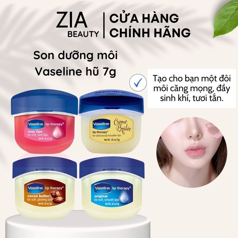 SON DƯỠNG MÔI VASELINE LIP THERAPY ROSY LIPS 7G