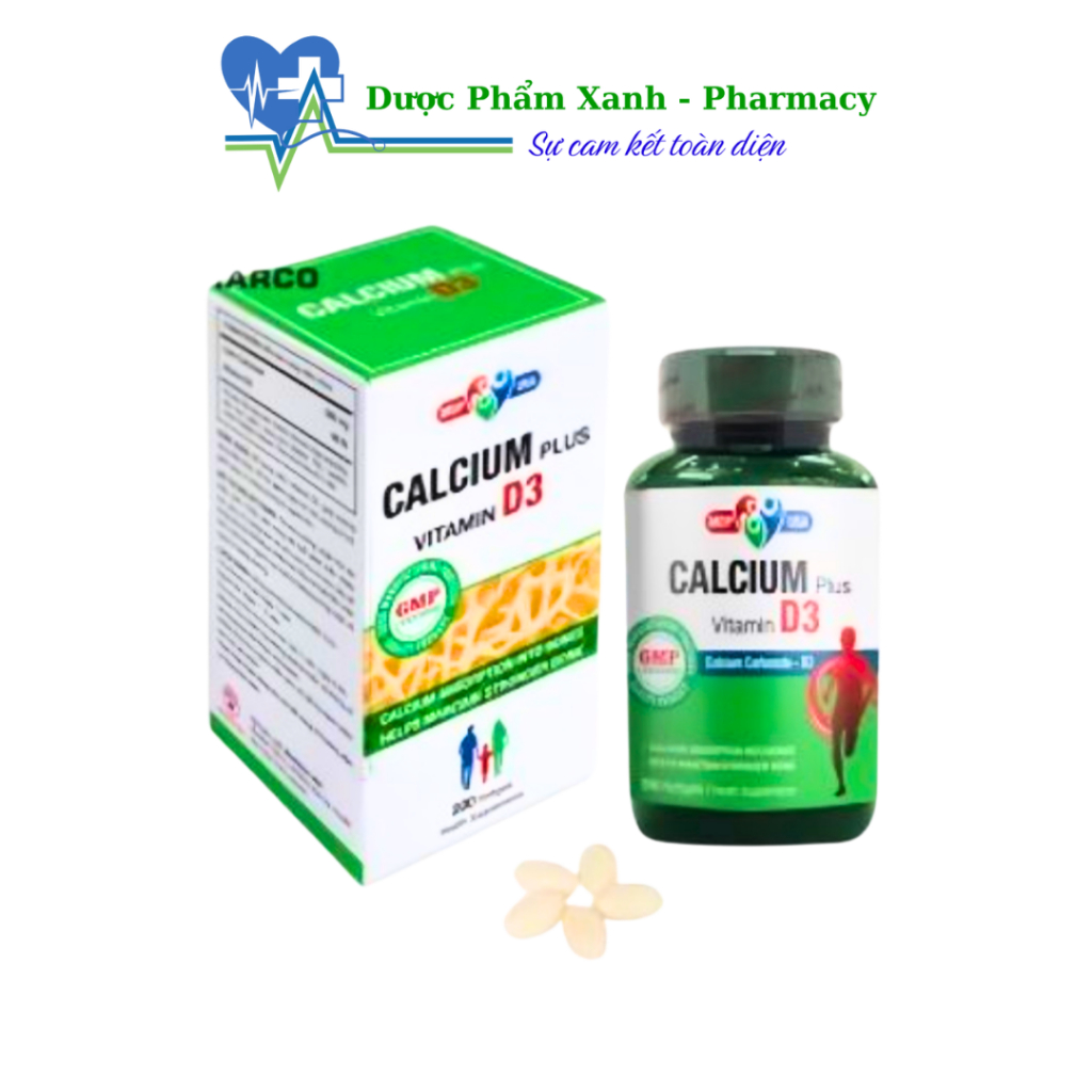 VIÊN UỐNG CALCIUM PLUS VITAMIN D3