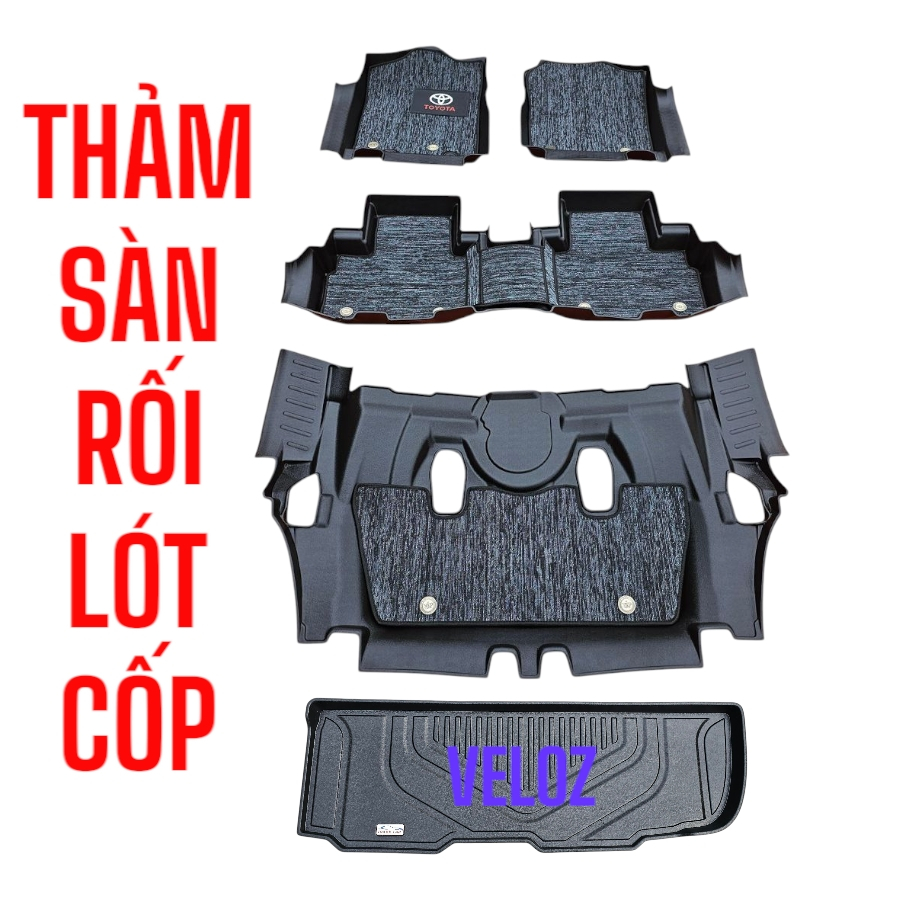 Bộ thảm lót sàn và cốp MAXXCAR