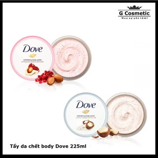 Tẩy da chết Dove 225ml (Bản Đức)