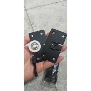 Ray đôi lắp nổi cho tủ Hệ ray tủ lùa EI Mã SD5002R- Giải pháp ray trượt cửa tủ lùa
