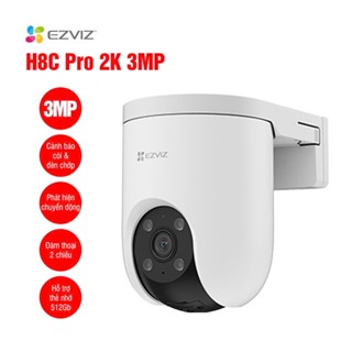  Camera Wifi EZVIZ H8C PRO 3MP 2K Xoay 360 Độ Trò Chuyện 2 Chiều Ghi Hình Màu Ban Đêm - VTS SmartHome 