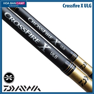  Cần Lure Daiwa Crossfire-X ULG | 2 Khúc Braiding X Thích Hợp Cho Mồi Nhẹ Cá Nhỏ 