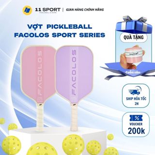 Vợt Pickleball Facolos Olympic Collection 16mm - Mặt vợt nâng cấp,Bám Bóng Tốt, Đánh Êm - 11SPORT
