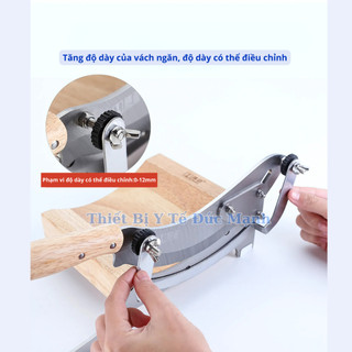 Dao cầu thái đa năng, thái thuốc dược liệu, thái nấm, thép 30CR13, inox 430