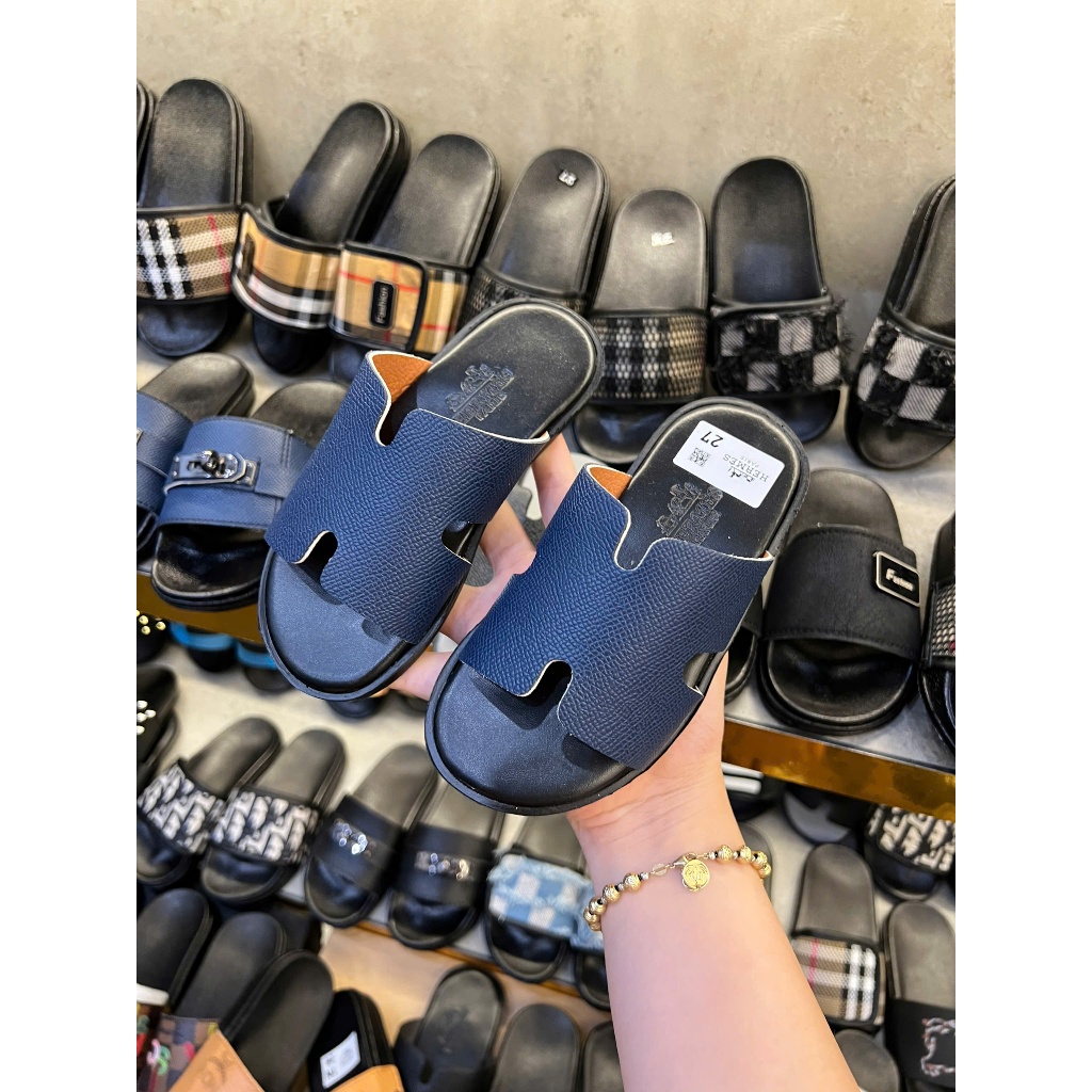 Dép Lê Cho Bé-DÉP CHO BÉ TRAI, BÉ GÁI. Dép chữ H đính đá cho bé