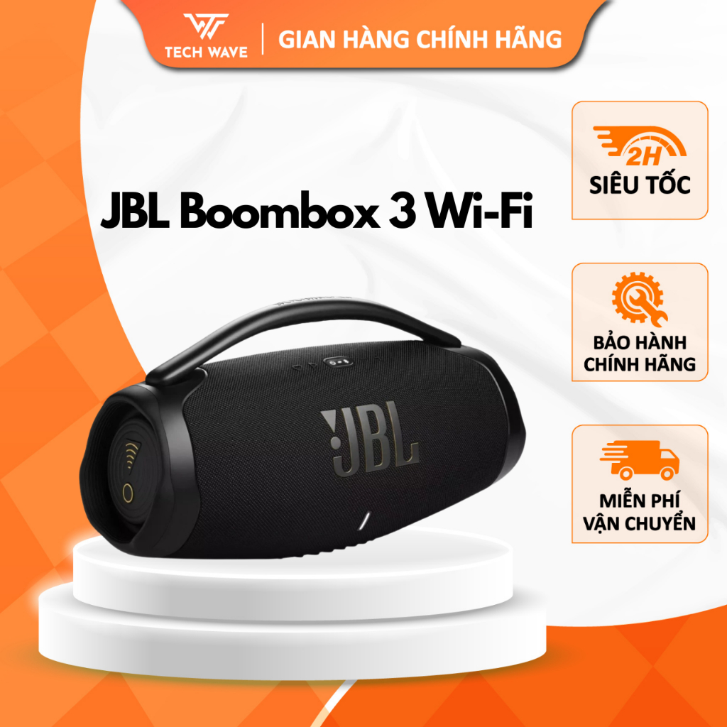 Loa Bluetooth JBL Boombox 3 Wi-Fi - Bảo Hành Chính Hãng 12 Tháng PGI Phân Phối