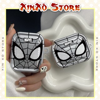 Vỏ Ốp Airpod 2 3 4 Pro Pro 2 Spider Man Eyes Bạc cao cấp Case Airpods chống va đập - XỊN XÒ Store 