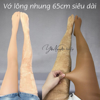 Vớ ĐÙI CAO CẤP 65CM  Ủ KEM ,CHỐNG NẮNG siêu êm chân , lớp lông nhung siêu dày dặn