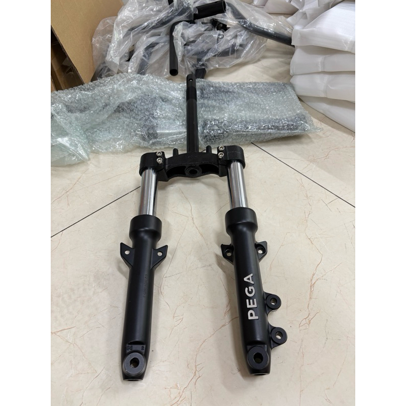 Phuộc trước kèm chảng ba xe đạp điện PEGA CAP A, hàng chính hãng