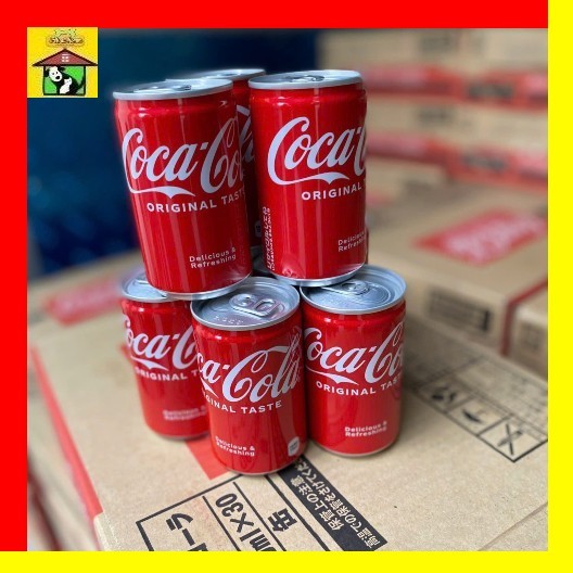 🥤[Nội Địa Nhật] Nước Ngọt Có Ga Coca Cola Nhật Bản Lon Mini Vị Nguyên Bản 160ml