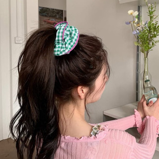 Dây cột tóc scrunchies viền bèo