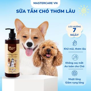 Sữa tắm Chó MasterCare 250ml - Thơm lâu 7 ngày, khử mùi hôi, mượt lông, không cay mắt, ngừa ve rận