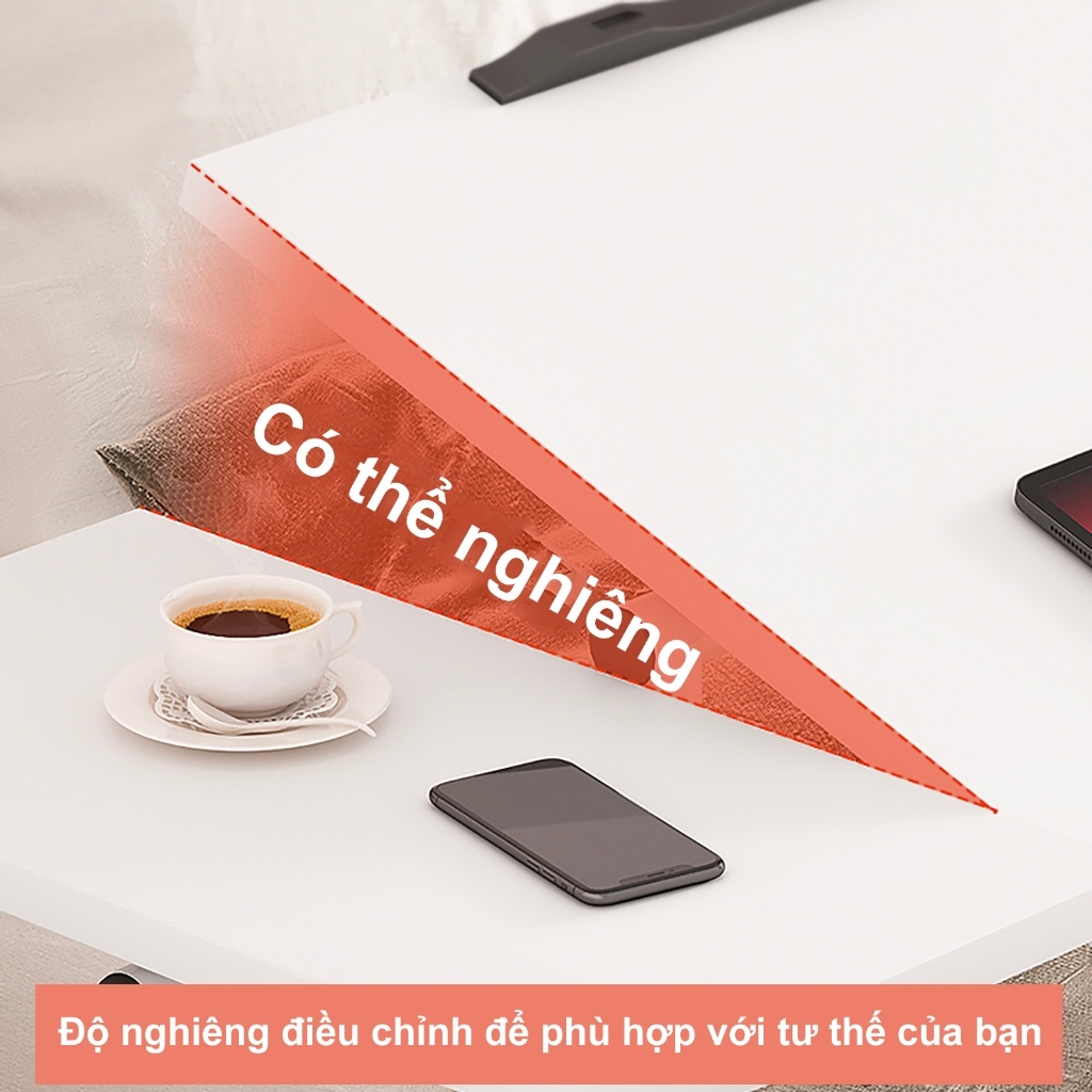 BMZAR Bàn laptop, bàn học di động, điều chỉnh nhiều góc độ, thuận tiện cho việc làm việc và học tập | BigBuy360 - bigbuy360.vn