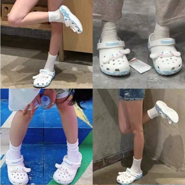 Dép sục Cinnamonroll cho bé gái và nữ, giày sục cho bé gái mà mẹ size từ 23 tới 39