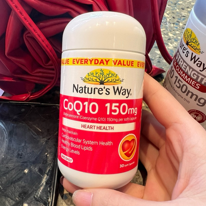 Viên uống CoQ10 hỗ trợ tim mạch Nature’s Way CoQ10 150mg