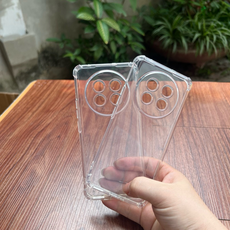 Ốp lưng dẻo silicon cho Realme 13 Pro 5G/ Realme 13 Pro+ 5G trong suốt và chống sốc 4 góc