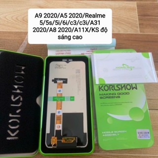  Màn hình Oppo a9 2020 a5 2020 A31 2020 realme c3 c3i realme 5 5i tặng keo dán   