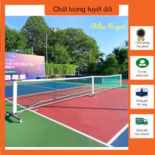 Bộ khung lưới Pickleball tập tại nhà 6.7m (có bánh xe)
