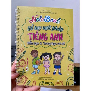 Sách - Notebook sổ tay ngữ pháp tiếng anh tiểu học & trung học cơ sở