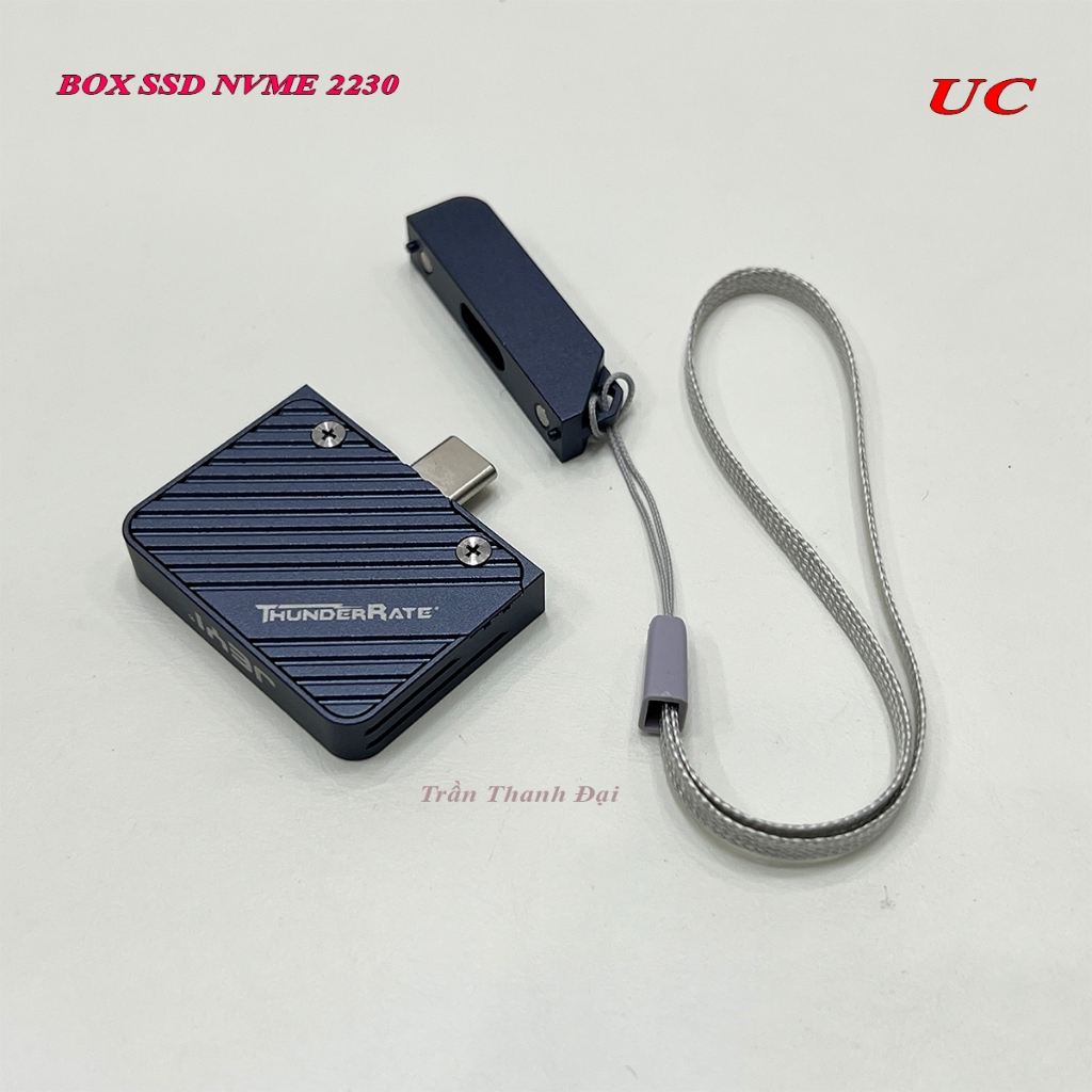 Box ssd nvme nhỏ gọn, JEYI UC COMBO BOX+ ổ sẵn dùng tuỳ chọn