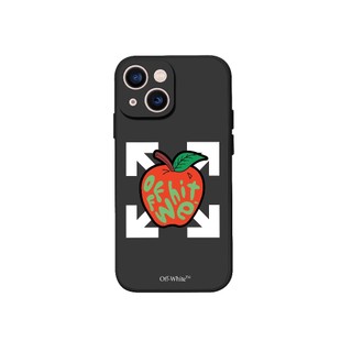 Ốp lưng iPhone Off White Táo TPU Viền Vuông