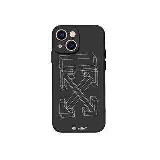 Ốp lưng iPhone Off White TPU Viền Vuông