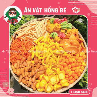 Snack Tá Lả Mix Vị Siêu Ngon Siêu Giòn Các Món Bim Bim Tá Lả HOT, đồ ăn vặt