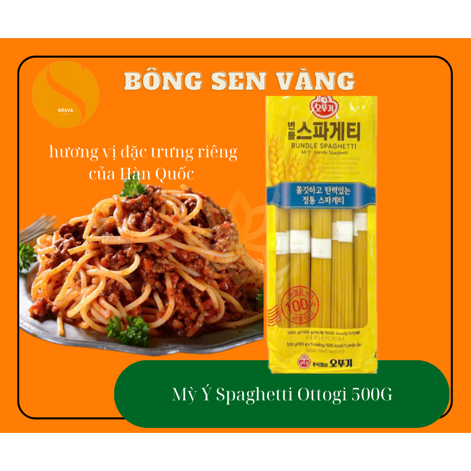 Mỳ ý Spaghetti Ottogi 500g