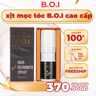 xịt mọc tóc B.O.I siêu mọc tóc làm dài dày tóc nhanh chóng tự nhiên an toàn hiệu quả