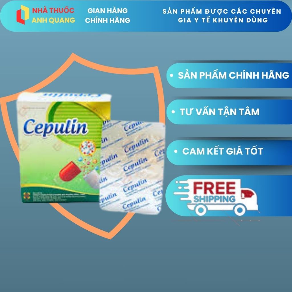 [CHÍNH HÃNG] Cepulin - Thymomodulin - Hỗ trợ tăng cường sức đề kháng