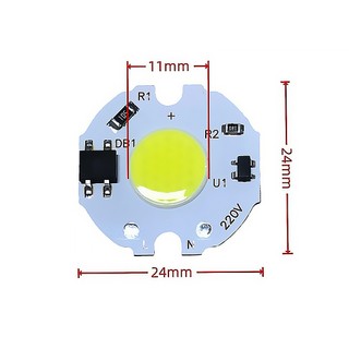 Mắt led cob 7w 220v