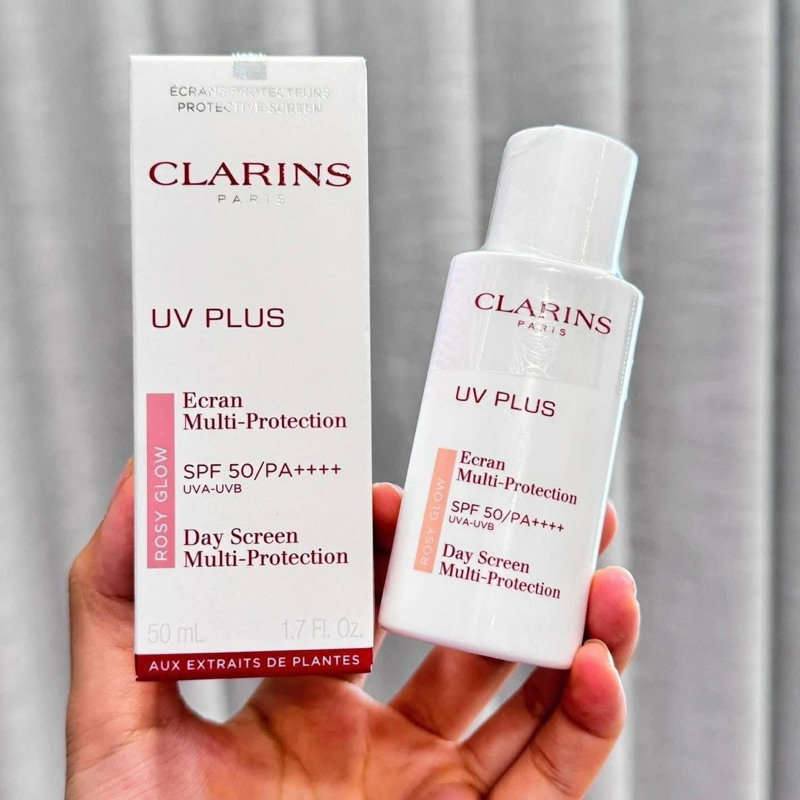 [AUTH 100%] KEM CHỐNG NẮNG CLARINS DẠNG SỮA #ROSY GLOW