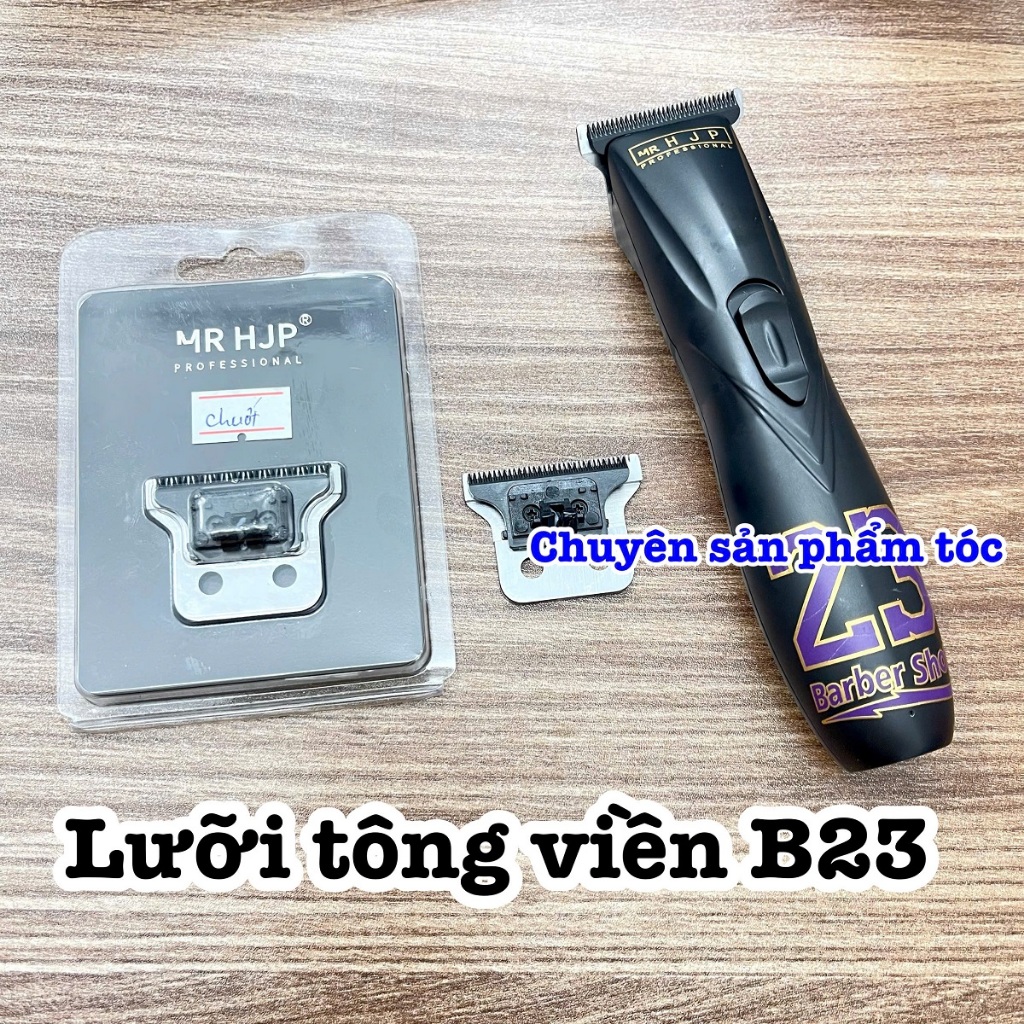 ✅MR HJP Lưỡi Tông Đơ Chấn Viền B23 HJP D8 Mài Chuốt Thép Không Gỉ Độ Bền Cao Sắc Bén Thay Thế Tông Đ