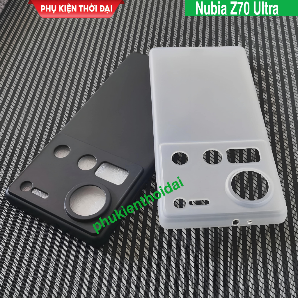 Ốp lưng Nubia Z70 Ultra / Z70s Ultra dẻo màu siêu mỏng ôm máy chống sốc cao cấp