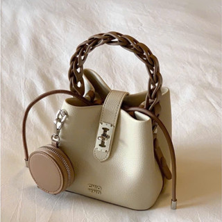  Túi xách nữ túi Chio 2nd đeo chéo đeo vai dáng giỏ size 17 kèm móc ví tròn mini mẫu mới HS138# 