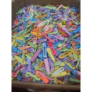 set 50 kẹp tóc mái,phôi kẹp hợp kim nhiều màu,mix mẫu