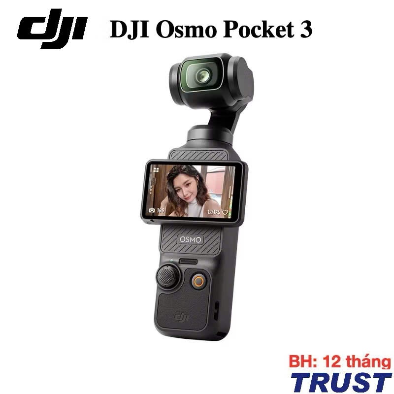 Camera  DJI Osmo Pocket 3, máy quay kỹ thuật số - Hàng chính hãng