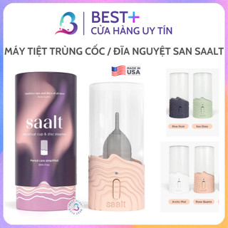 Máy Tiệt Trùng Cốc Đĩa Nguyệt San Bằng Hơi Nước Saalt Made In Usa Tiện Lợi An Toàn Hiệu Quả BESTPLUS